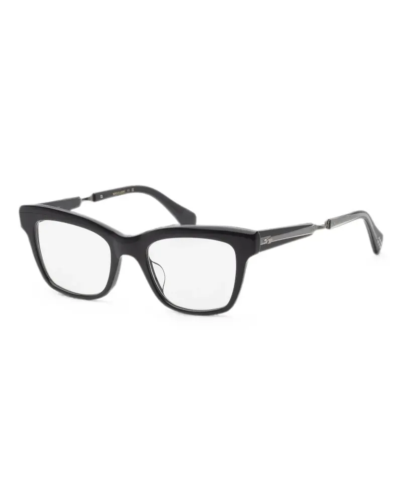 Garrett Leight Lolita Cat-Eye-Brille - Schwarz Schwarz