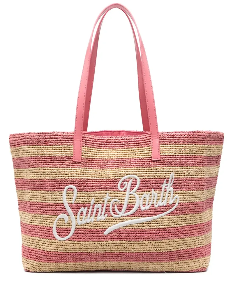 MC2 Saint Barth Raffia City Tote Bag - Nude Nude