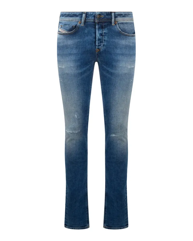 Diesel distressed skinny-fit jeans - Blau Blau