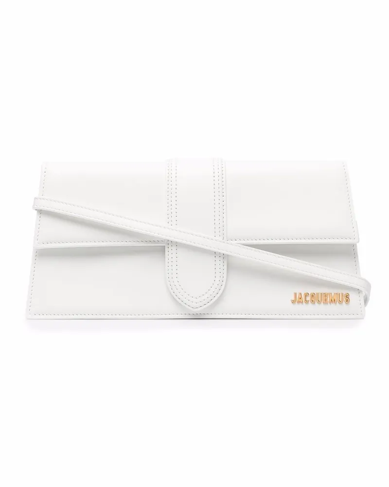 Jacquemus Le Bambino Long Schultertasche - Weiß Weiß