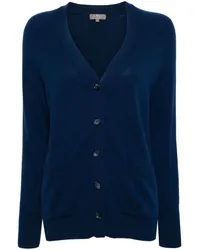 N.Peal Erin Cardigan aus Kaschmir Blau