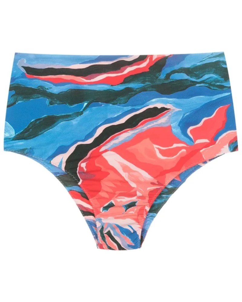 Clube Bossa Ceanna Bikinihöschen mit grafischem Print - Blau Blau