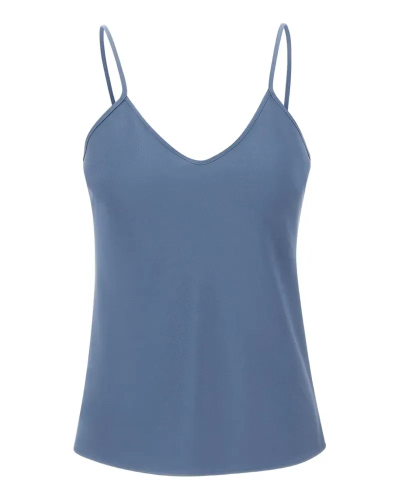 Max Mara V-neck tank top - Blau Blau