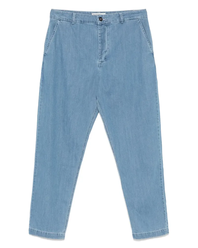 Universal Works Military Chino - Blau Blau