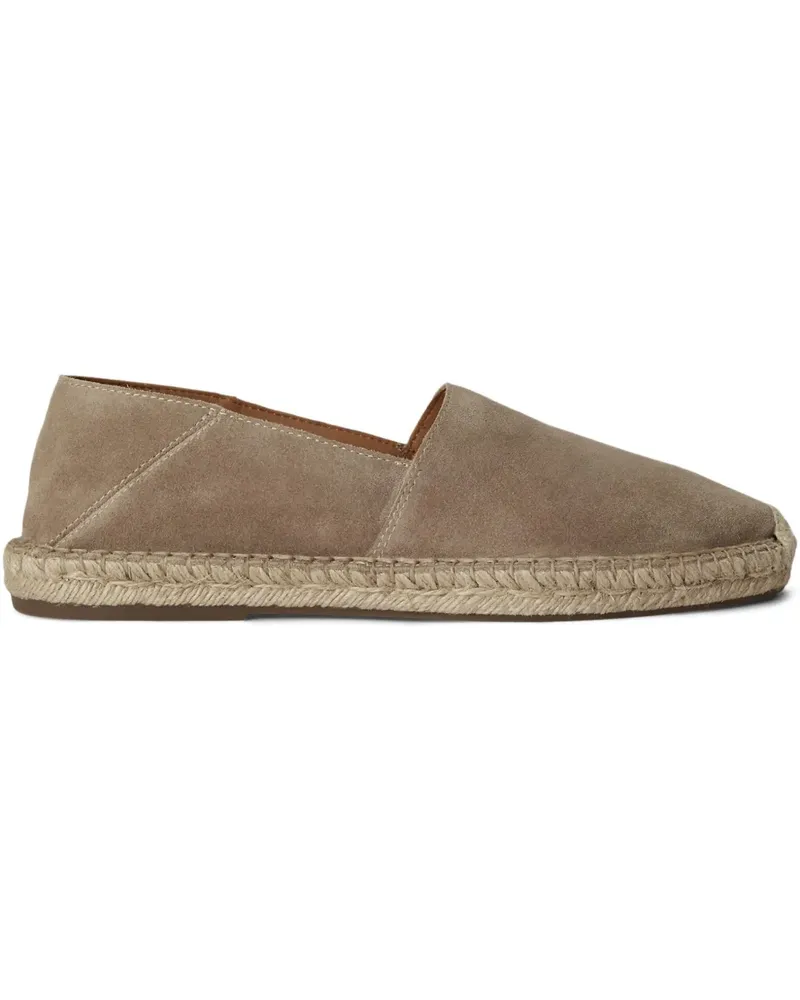 Ralph Lauren Espadrilles aus Wildleder - Nude Nude