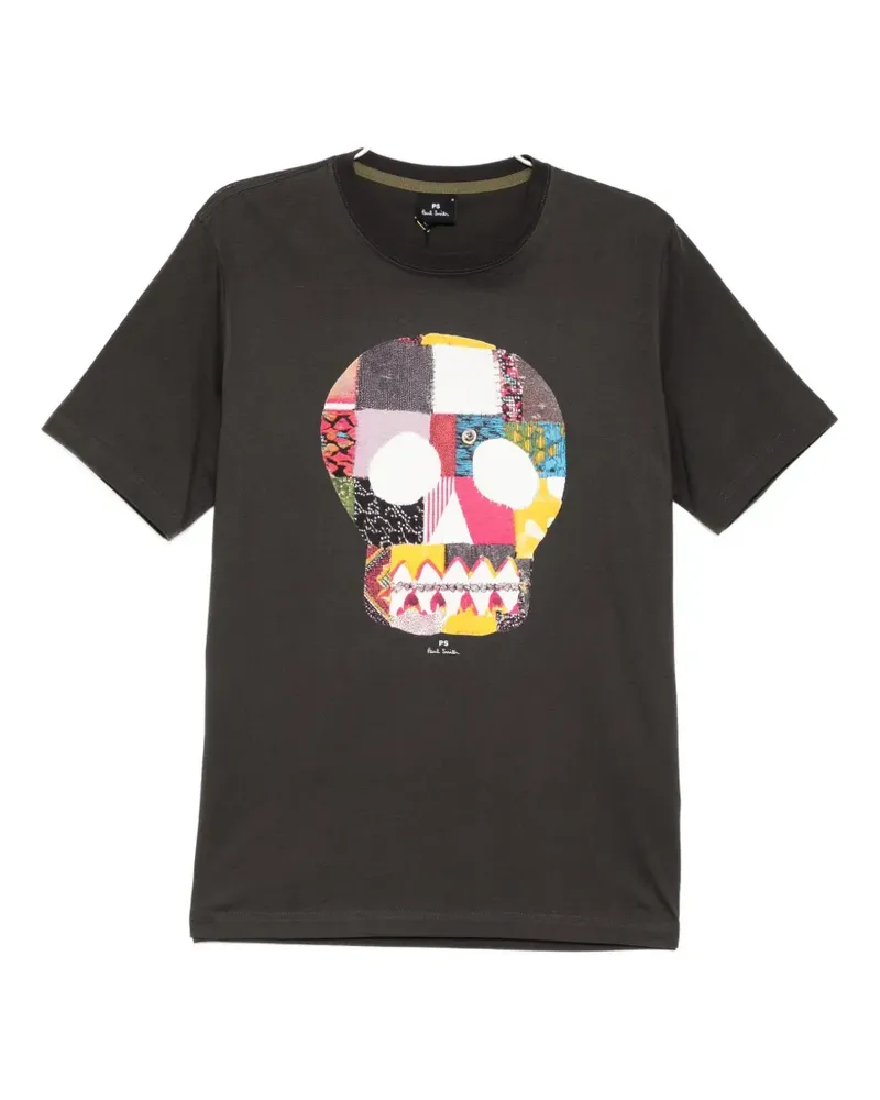 Paul Smith Fabric Skull T-shirt - Grau Grau