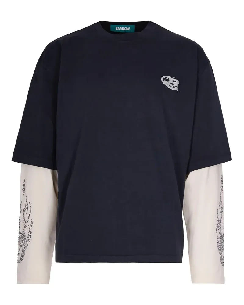 BARROW long-sleeve t-shirt - Blau Blau