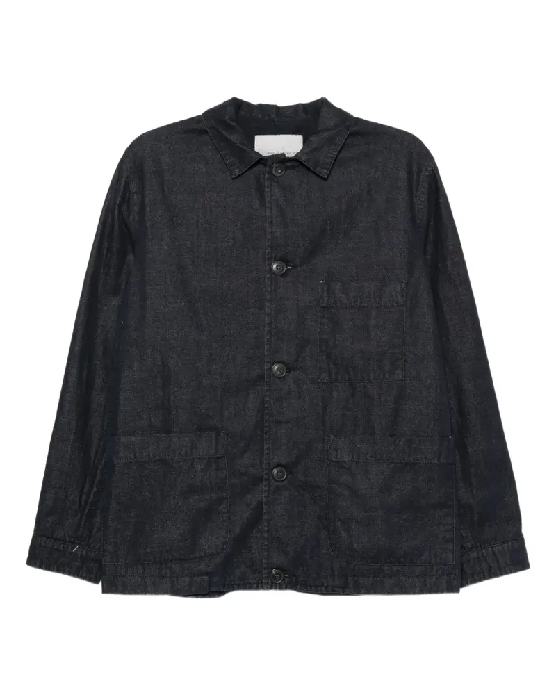 Original Vintage Style button-up denim jacket - Blau Blau