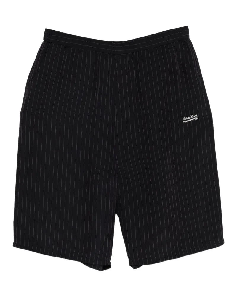 Undercover pinstripe-pattern shorts - Blau Blau