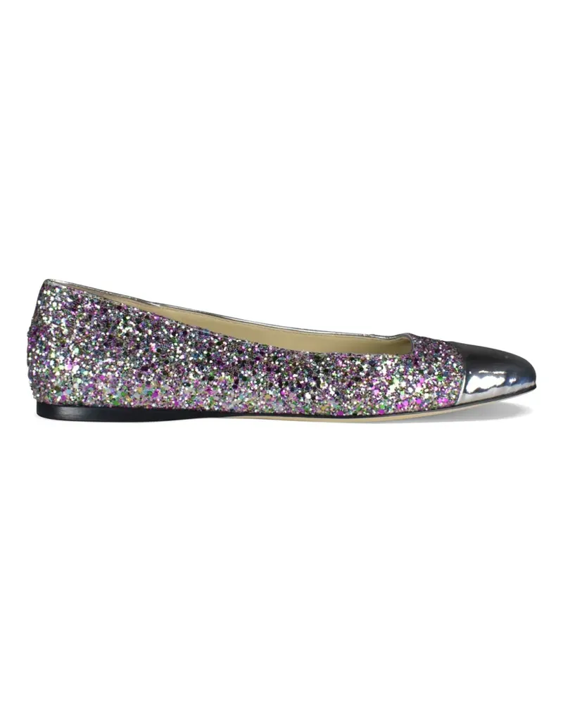Jimmy Choo Watson Ballerinas mit Pailletten - Violett Violett