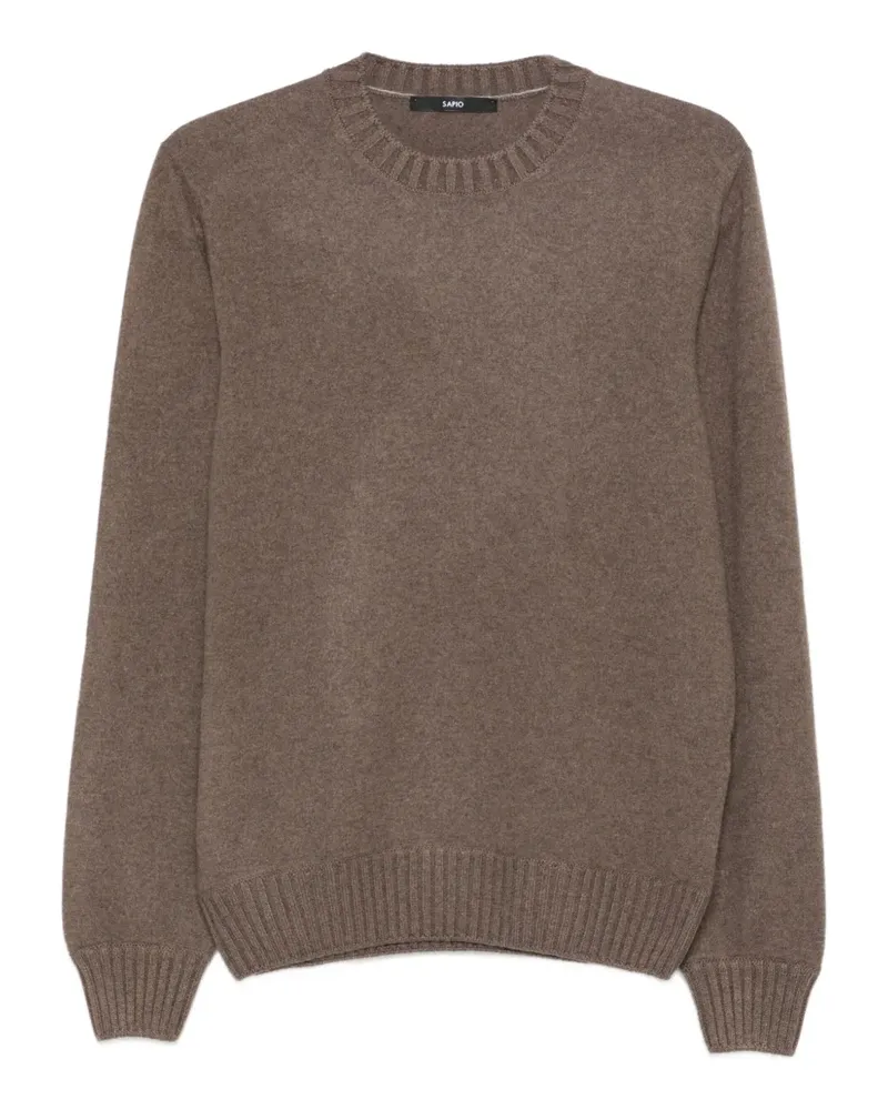 Sapio Gerippter Strick - Braun Braun