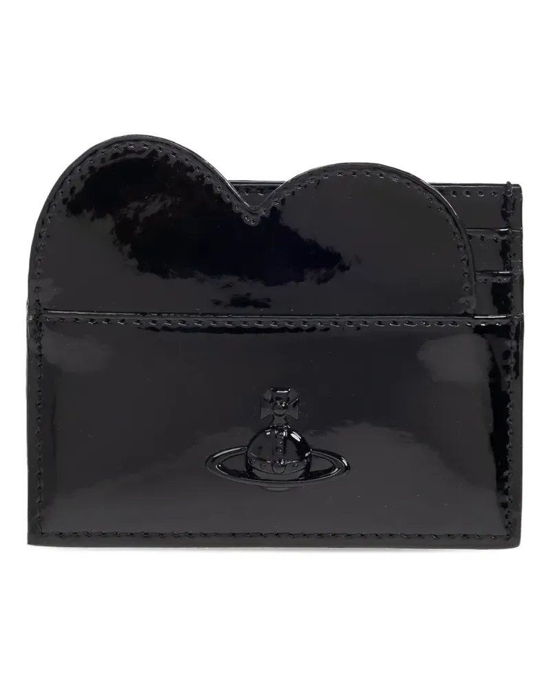 Vivienne Westwood Heart Kartenetui - Schwarz Schwarz