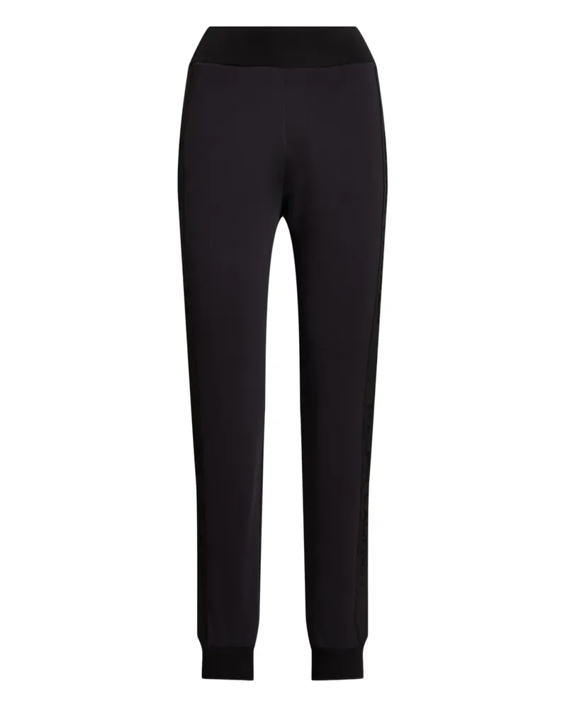 Ralph Lauren elastic-waistband track pants - Schwarz Schwarz