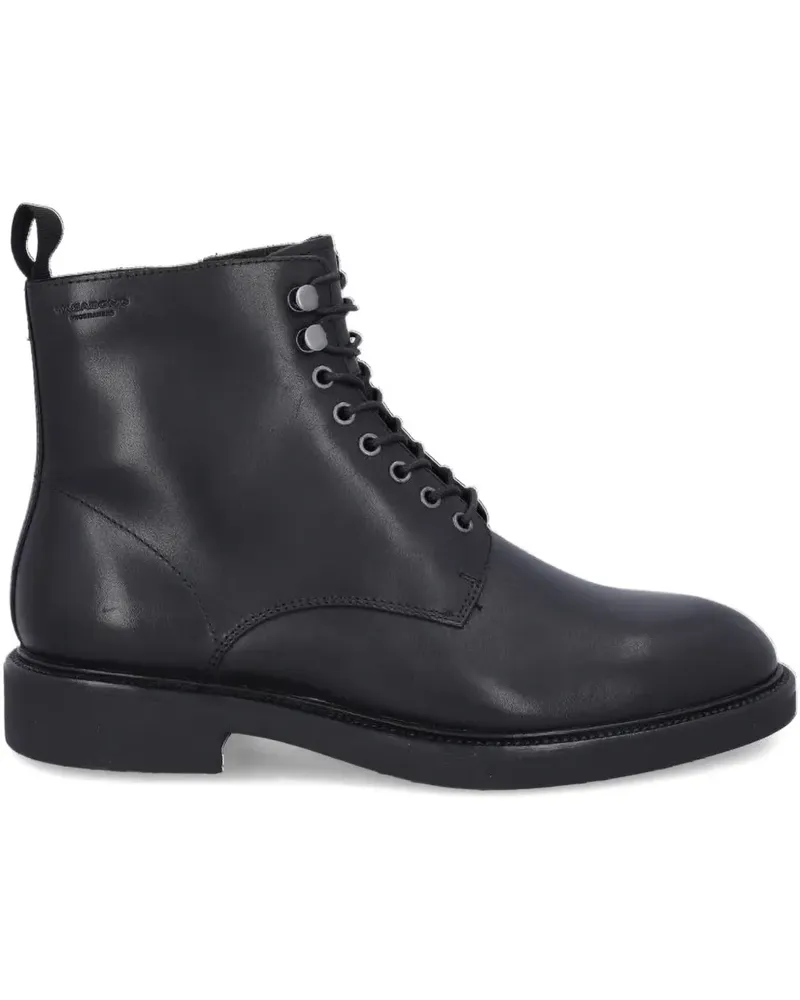 Vagabond Stiefeletten mit Schnürung - Schwarz Schwarz