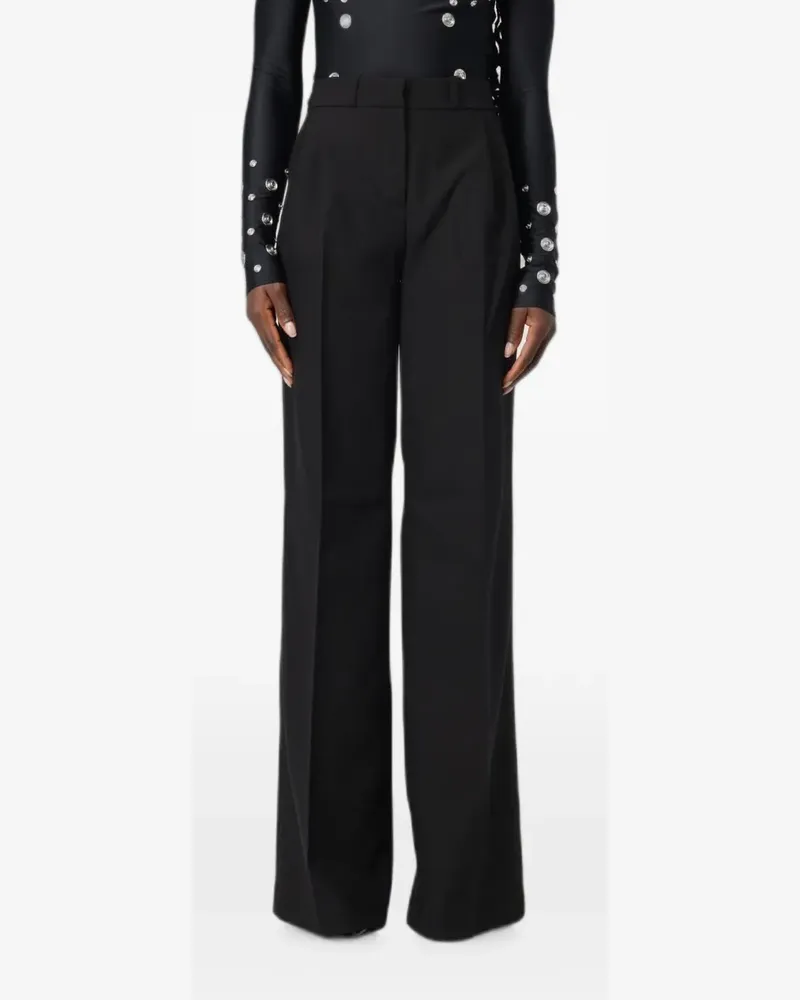 COPERNI pressed-crease wide-leg trousers - Schwarz Schwarz