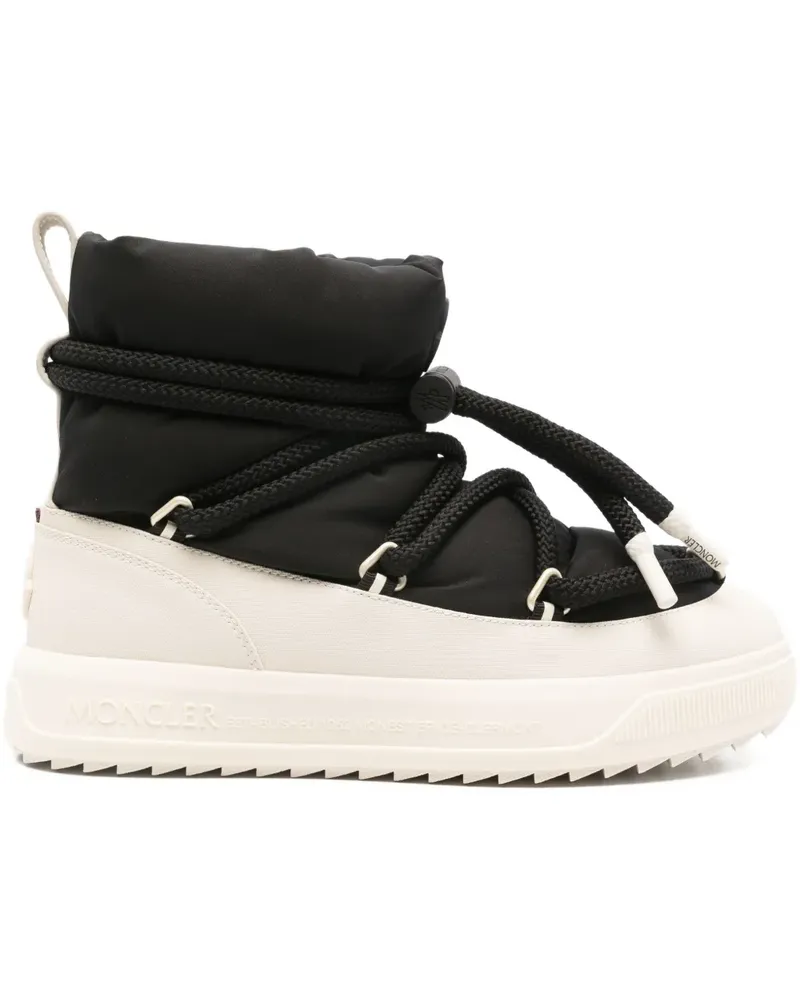 Moncler lace-up hi-top sneakers - Schwarz Schwarz