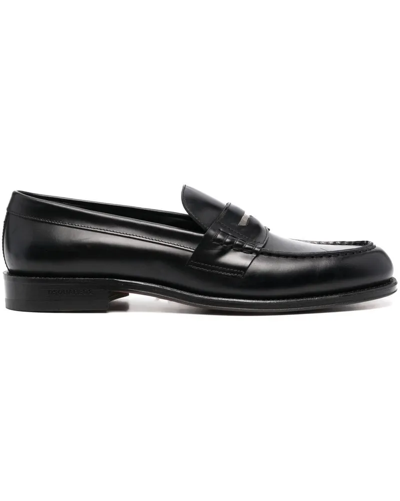 Dsquared2 Klassische Loafer - Schwarz Schwarz