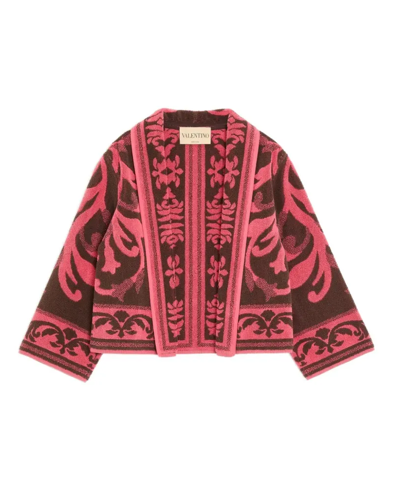 Valentino Garavani Frottee-Jacke - Rosa Rosa