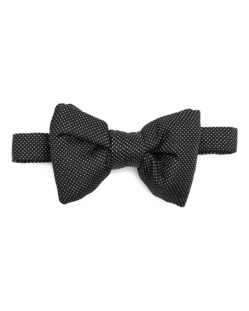 Tom Ford Fliege aus Seide - Schwarz Schwarz