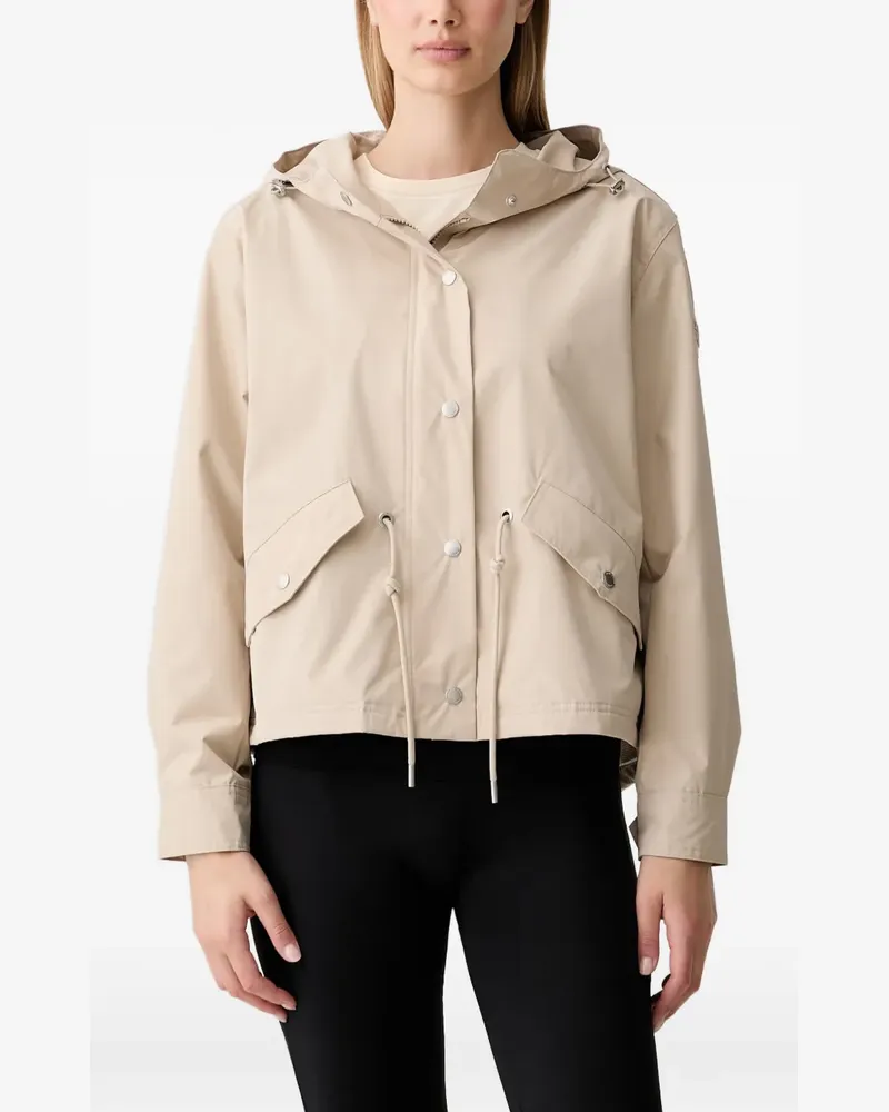 DKNY Kapuzenjacke mit Kordelzug - Nude Nude