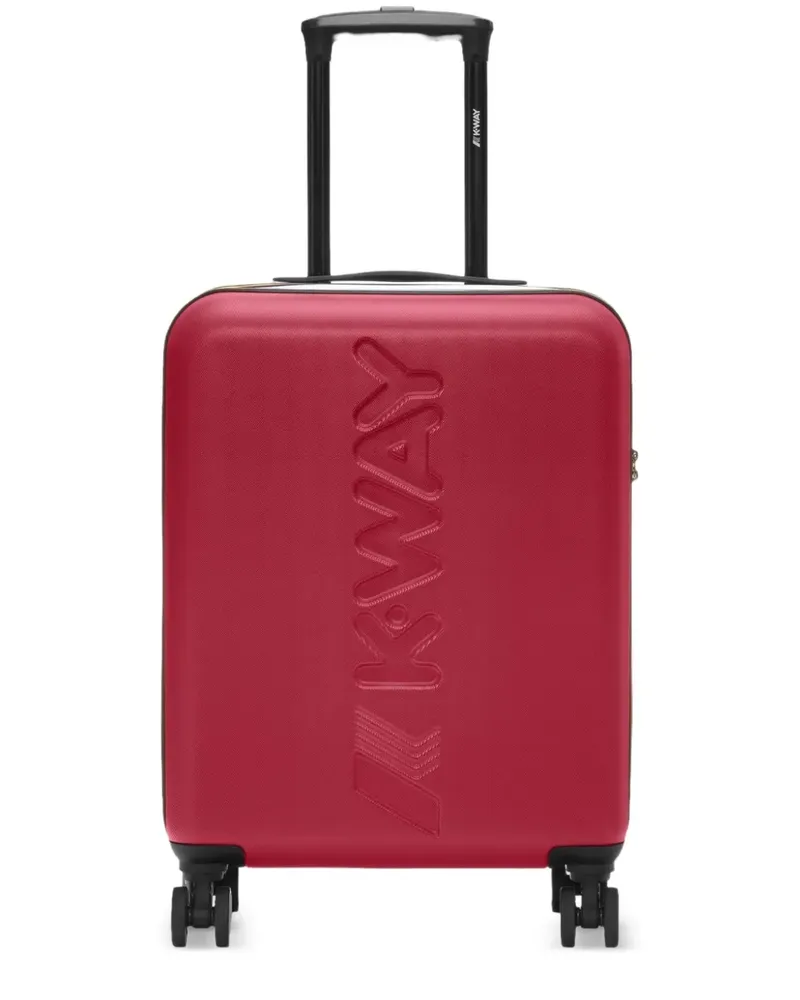 K-Way Kleine Reisetasche mit Logo-Prägung - Rot Rot