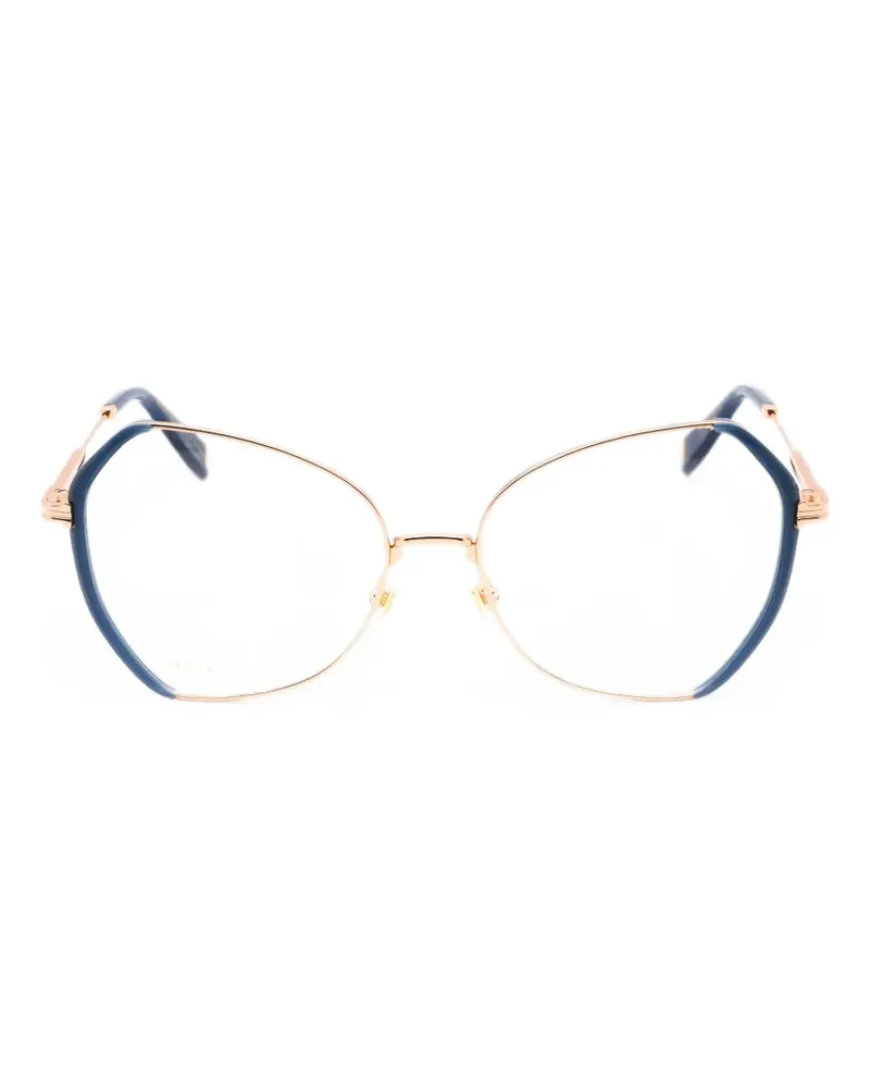 Marc Jacobs oversized-frame glasses - Gold Gold