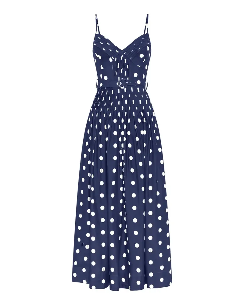NICHOLAS Mireille midi dress - Blau Blau