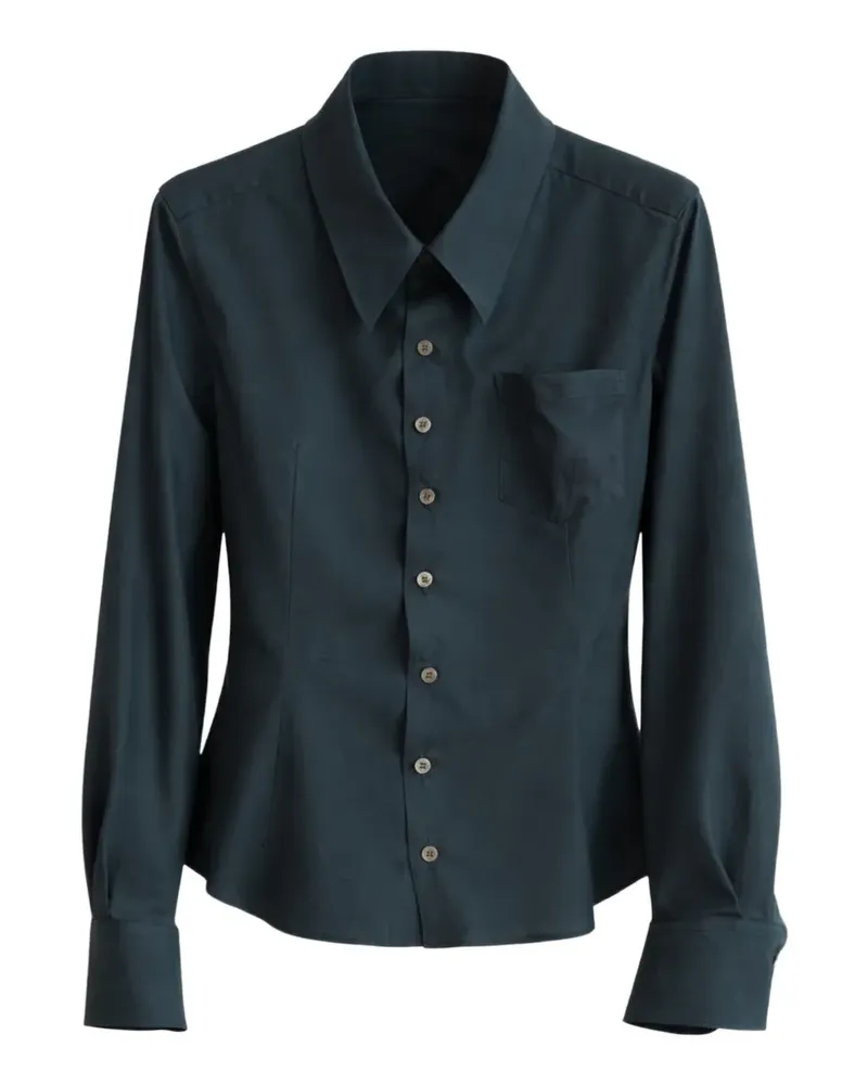 Undercover pocket button shirt - Blau Blau