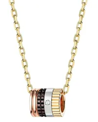 Boucheron 18kt 'Quatre Mini' Gelbgoldhalskette Gold