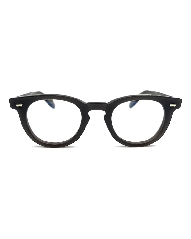 Cutler and Gross Brille mit rundem Gestell - Braun Braun