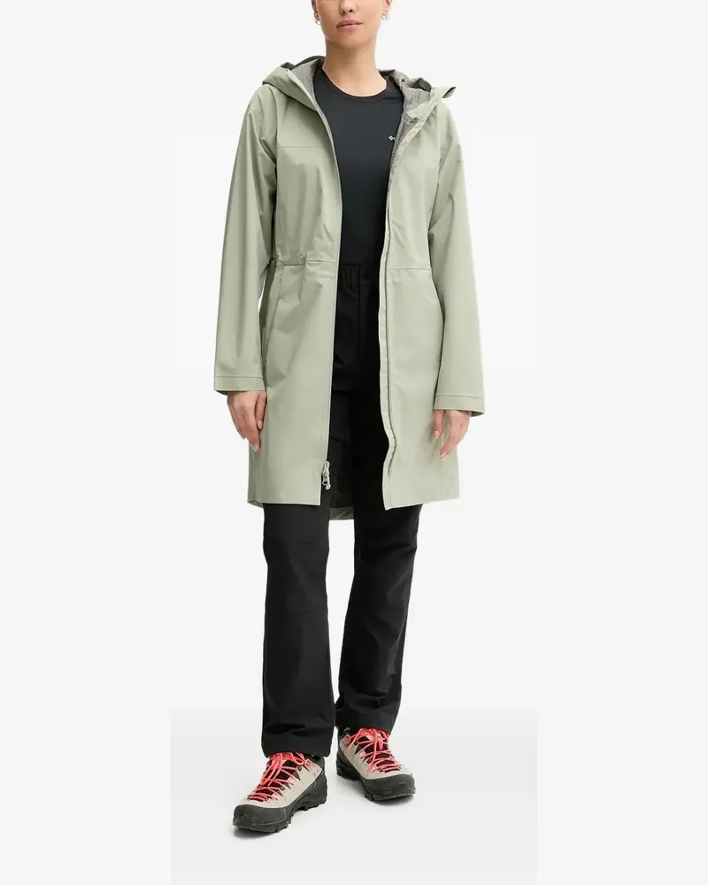 Columbia Sportswear Company Kapuzenjacke mit Kordelzug - Grün Grün