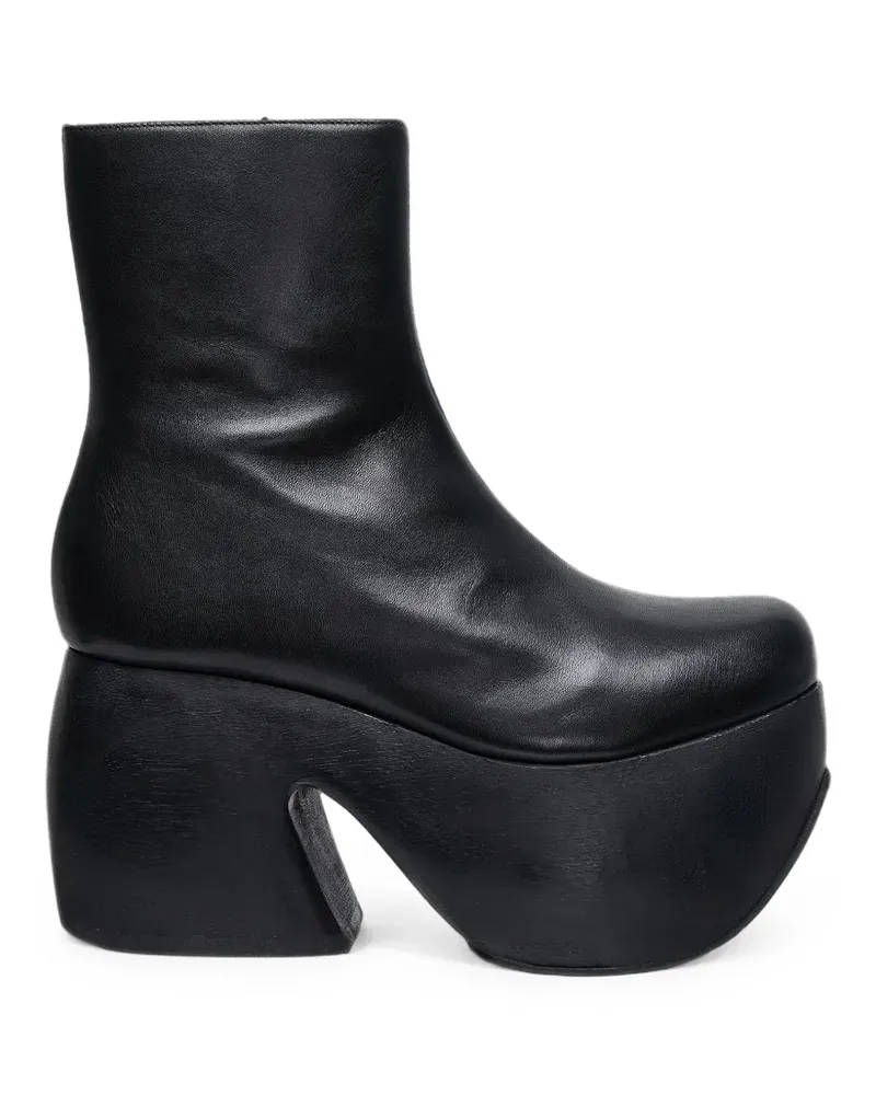 Comme des Garçons x John Fluevog Plateau-Stiefeletten - Schwarz Schwarz