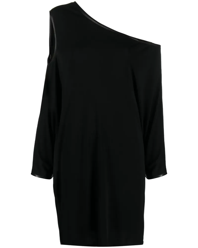 Tom Ford Einschultriges Midikleid - Schwarz Schwarz