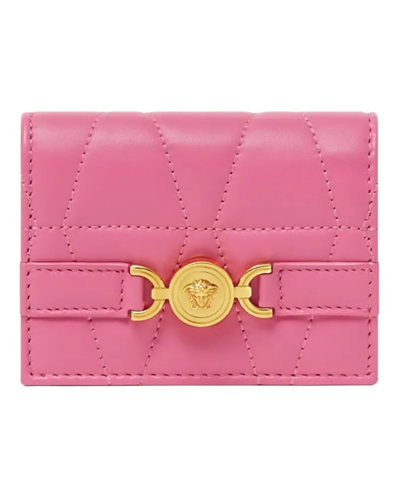 Versace Gestepptes Medusa '95 Portemonnaie - Rosa Rosa