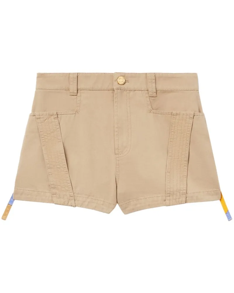 Emilio Pucci Shorts mit Giardino-Print - Nude Nude