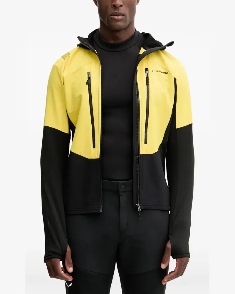 La Sportiva hooded zip-up jacket - Gelb Gelb