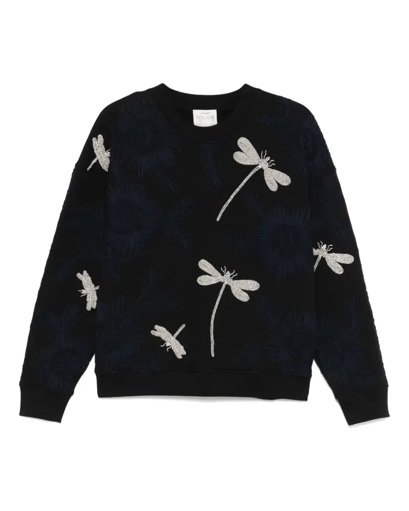 forte_forte Klassisches Sweatshirt - Schwarz Schwarz