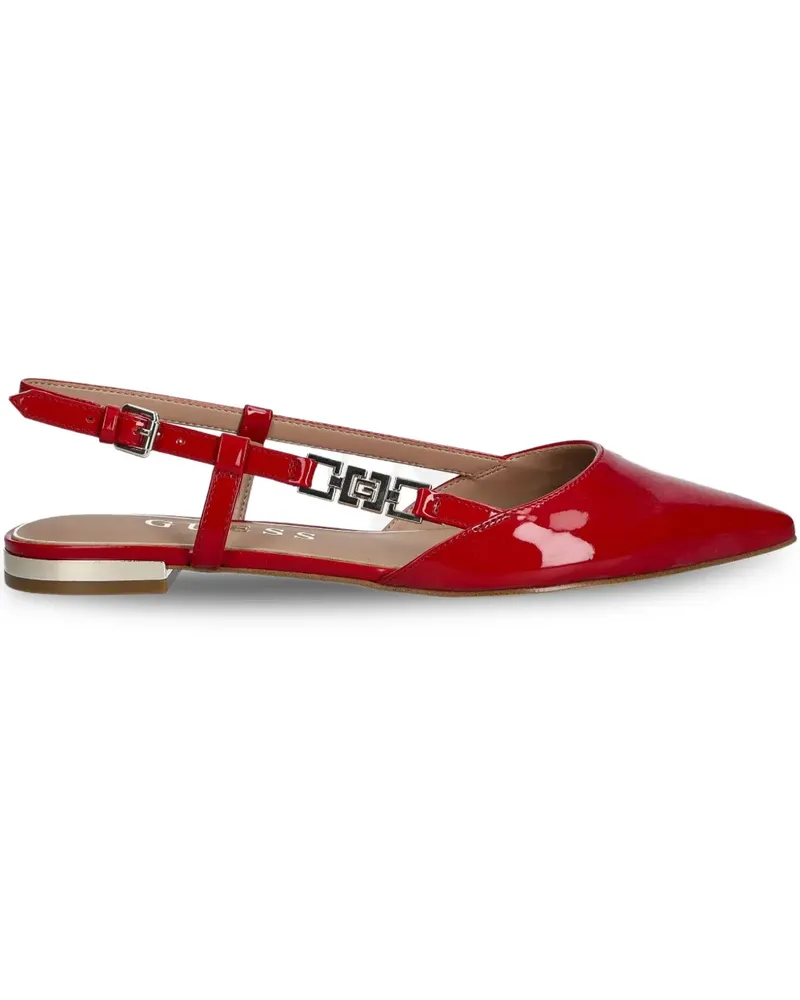 Guess Pumps mit spitzer Kappe - Rot Rot