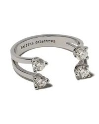 Delfina Delettrez Dots' Diamantring Silber