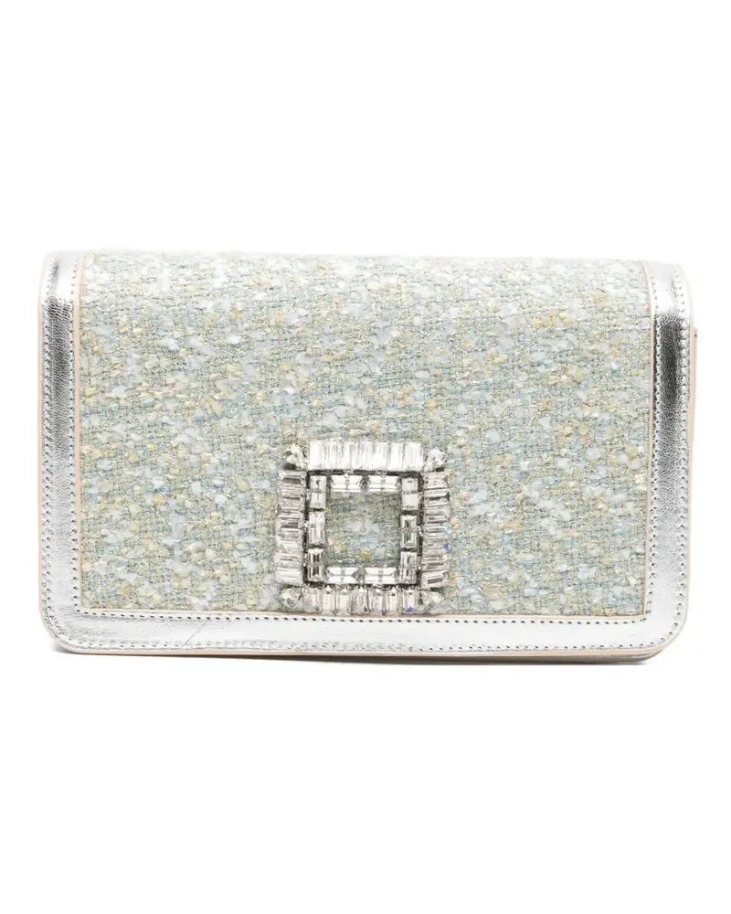 FESTA Milano embellished tilda shoulder bag - Blau Blau