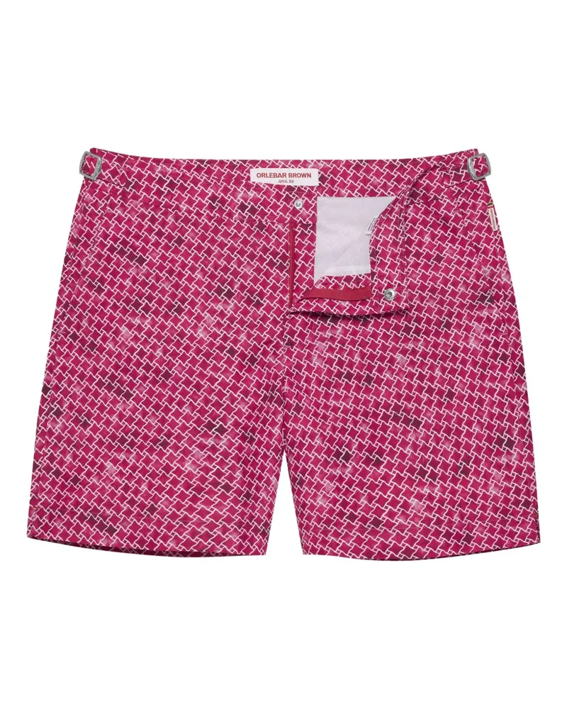 Orlebar Brown Bulldog Badeshorts Rosa