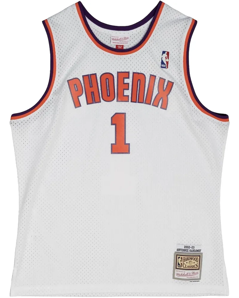 Mitchell & Ness NBA Alternate "Jersey Suns 2002 Anfernee Hardaway" Trikot - Weiß Weiß