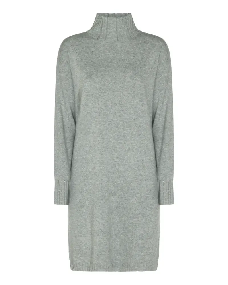 Fabiana Filippi long-sleeves mini dress - Grau Grau