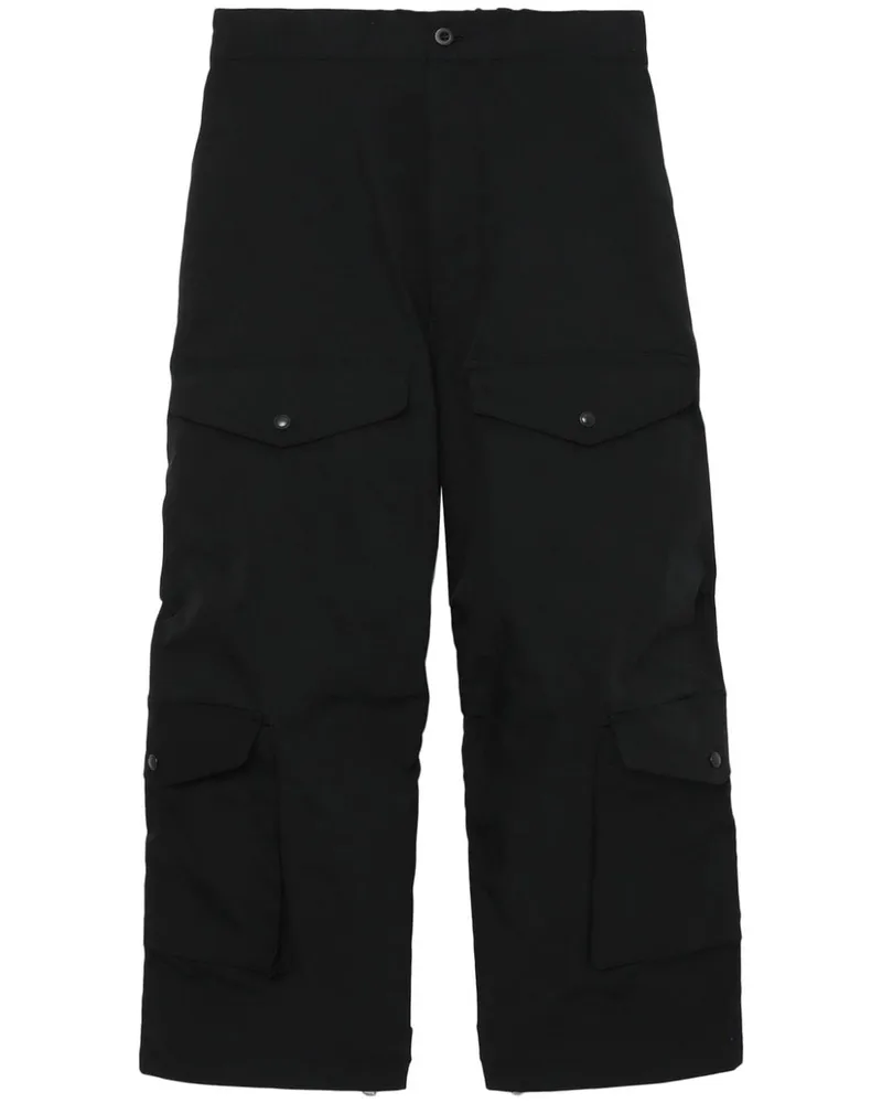 Junya Watanabe Cargohose mit weitem Bein - Schwarz Schwarz