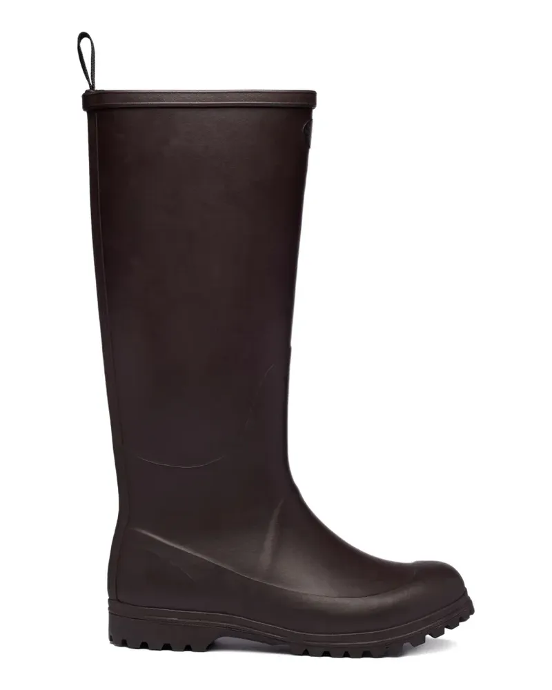 Superga Kniehohe Regenstiefel - Braun Braun