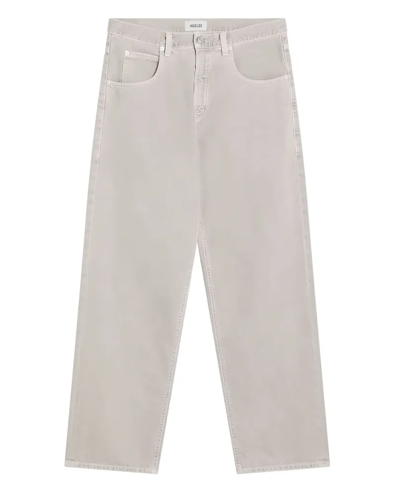 AGOLDE Gerade Jeans - Grau Grau