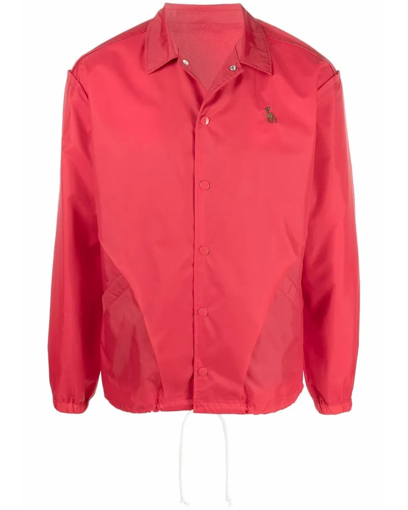 Undercover Leichte Jacke mit "Zerstören"-Print - Rot Rot