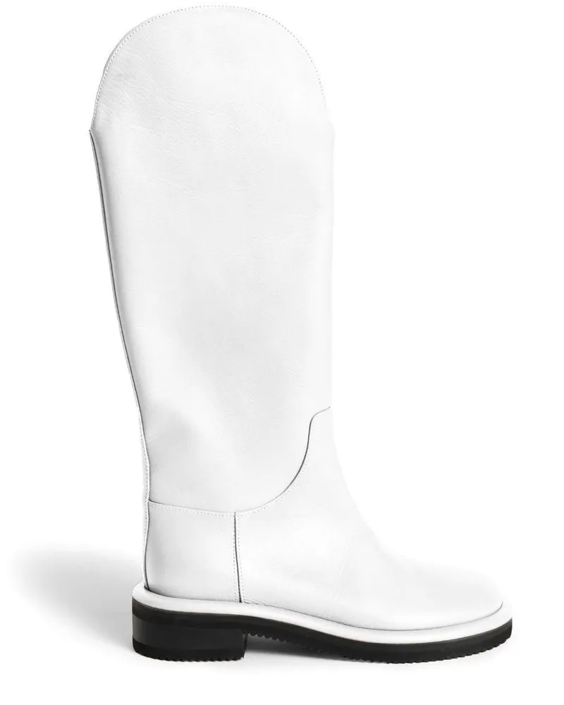 Proenza Schouler Pipe Riding Stiefel Weiß