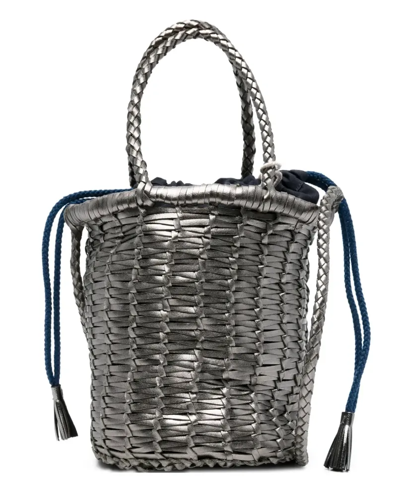Dragon Diffusion Gewebte Beuteltasche - Grau Grau