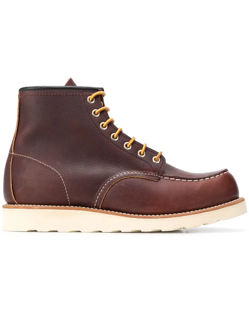 Red Wing Shoes Classic Moc' Schnürstiefel Braun
